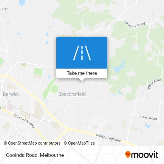 Cooinda Road map