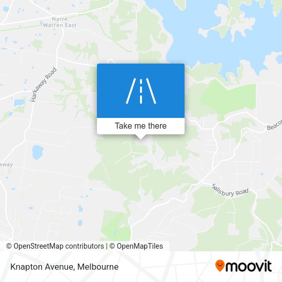 Knapton Avenue map