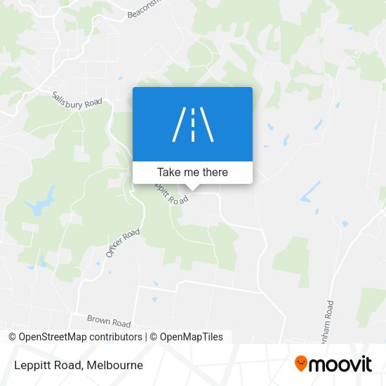 Leppitt Road map