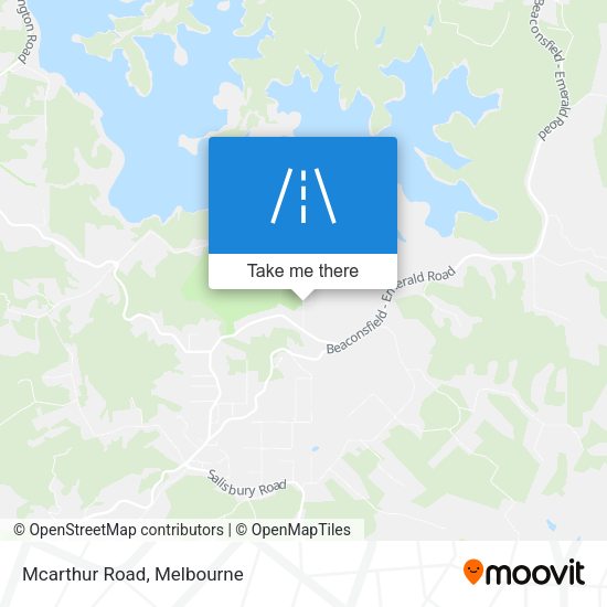 Mcarthur Road map