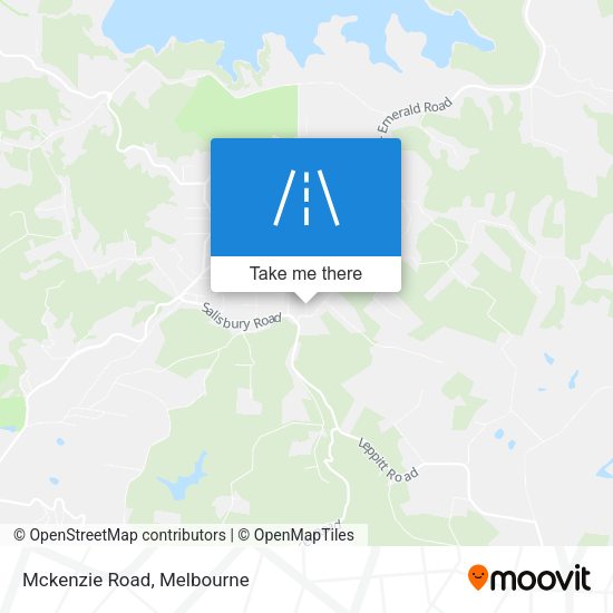 Mckenzie Road map