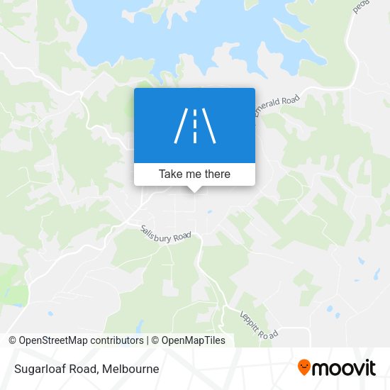 Sugarloaf Road map
