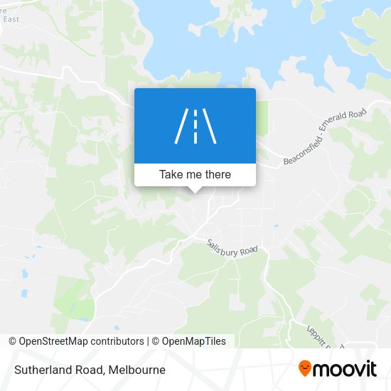 Sutherland Road map