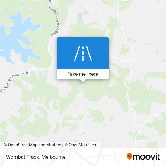 Wombat Track map