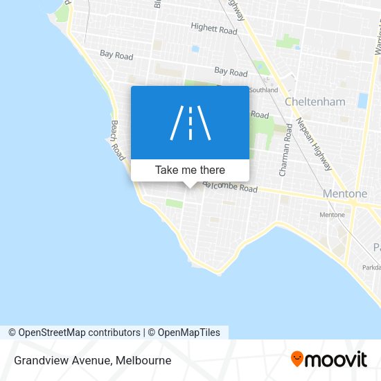 Grandview Avenue map