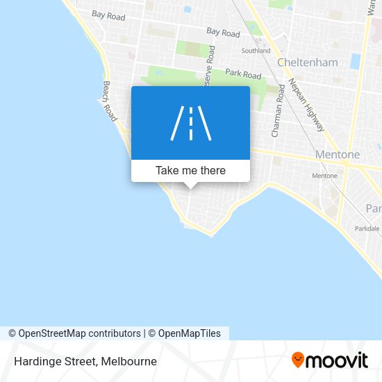 Hardinge Street map