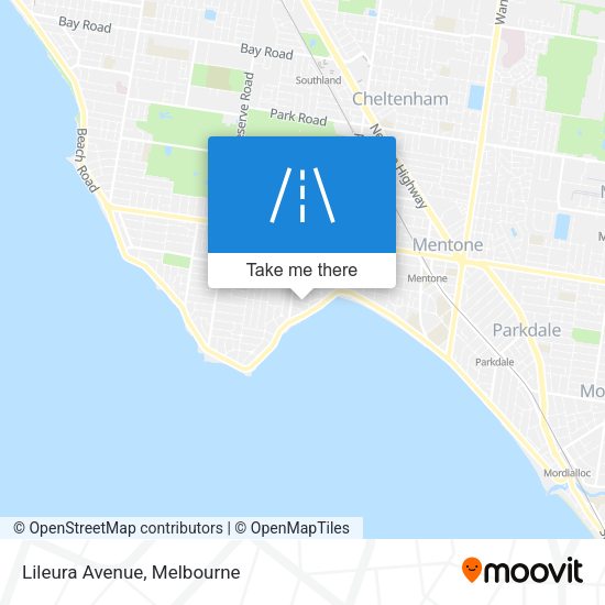 Lileura Avenue map