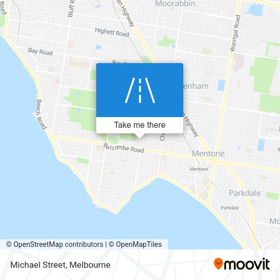 Michael Street map
