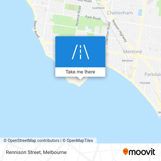 Mapa Rennison Street