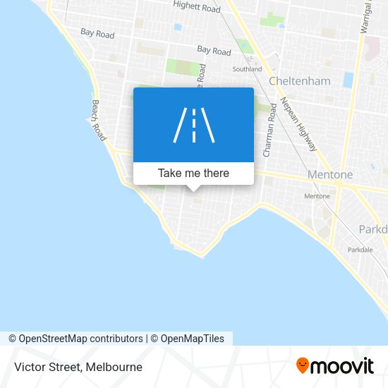 Victor Street map