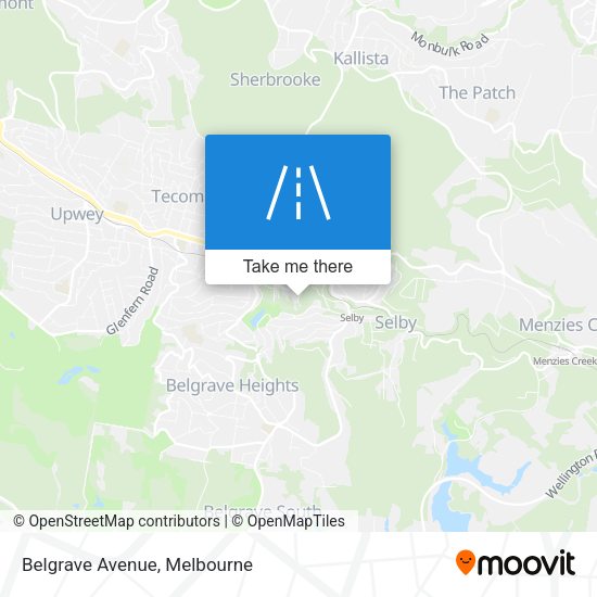 Belgrave Avenue map
