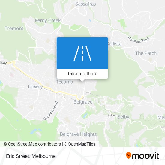 Eric Street map
