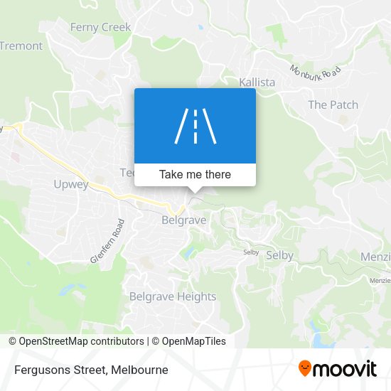 Fergusons Street map