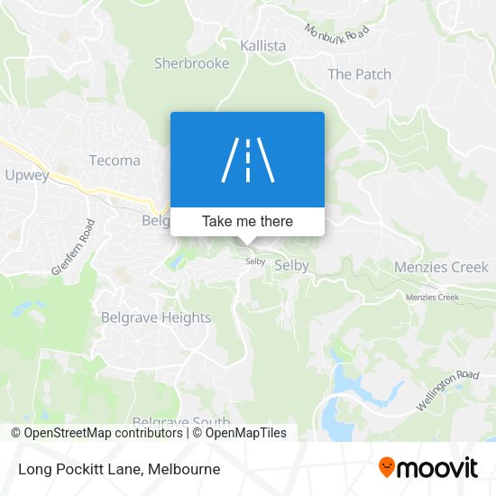 Long Pockitt Lane map
