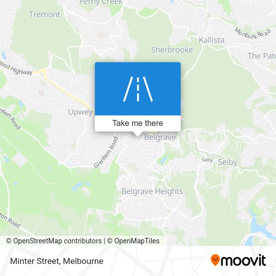 Minter Street map