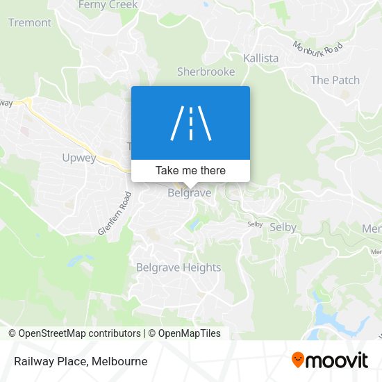 Railway Place map