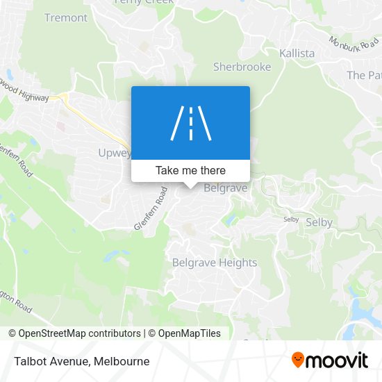 Talbot Avenue map