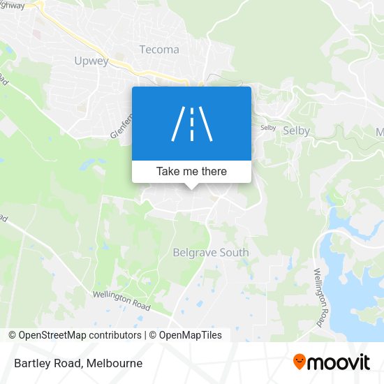 Bartley Road map