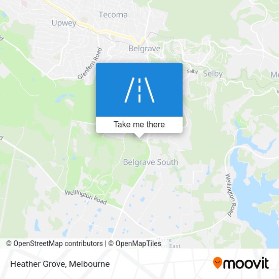 Heather Grove map