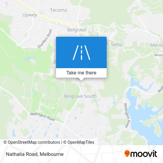 Nathalia Road map