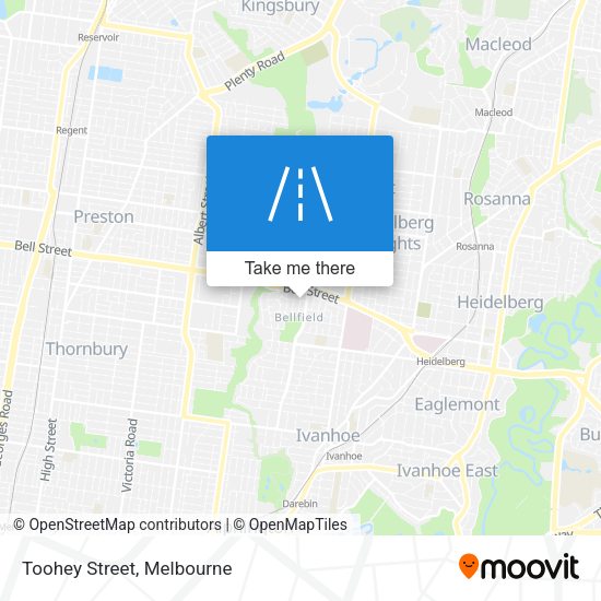 Toohey Street map