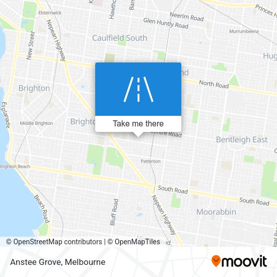 Anstee Grove map