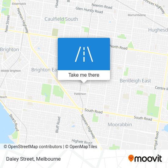 Daley Street map