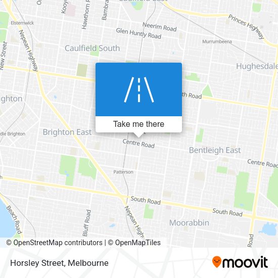 Horsley Street map