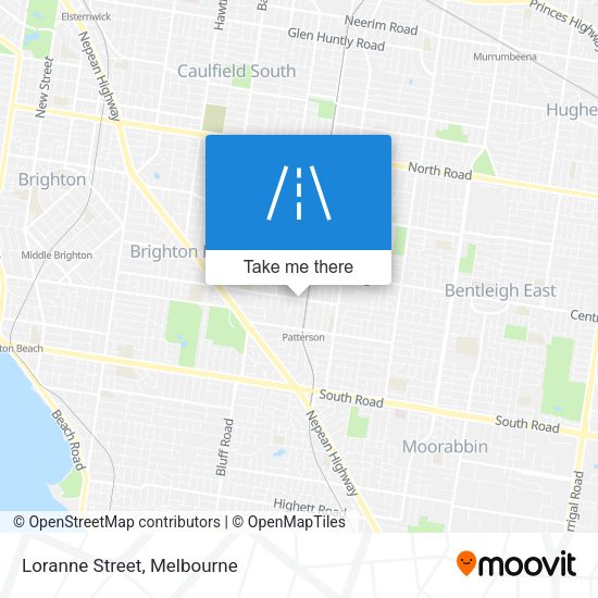 Loranne Street map