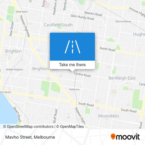 Mavho Street map