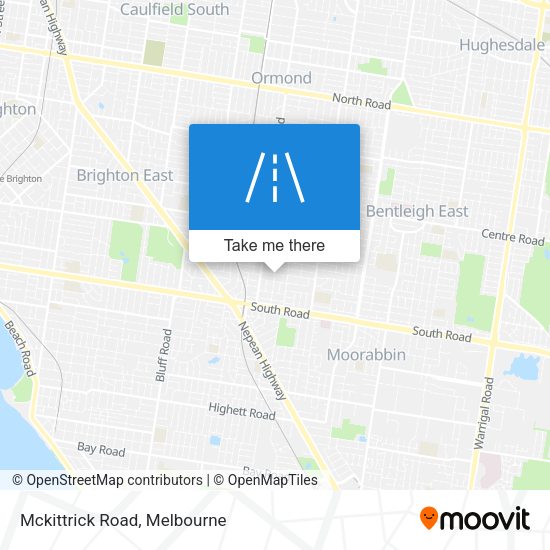 Mckittrick Road map