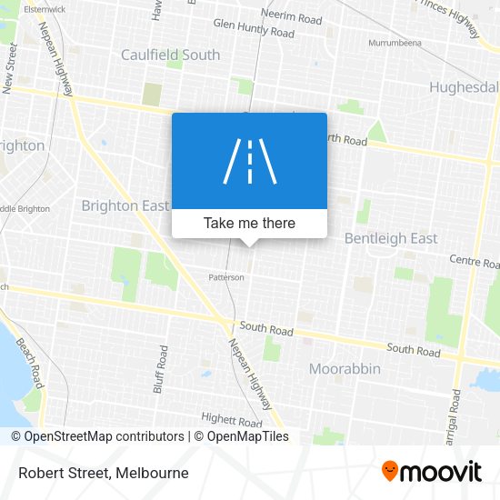 Robert Street map