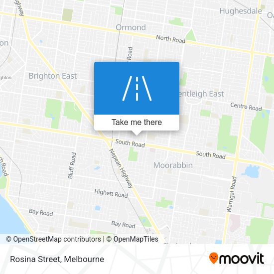 Rosina Street map