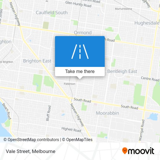 Vale Street map