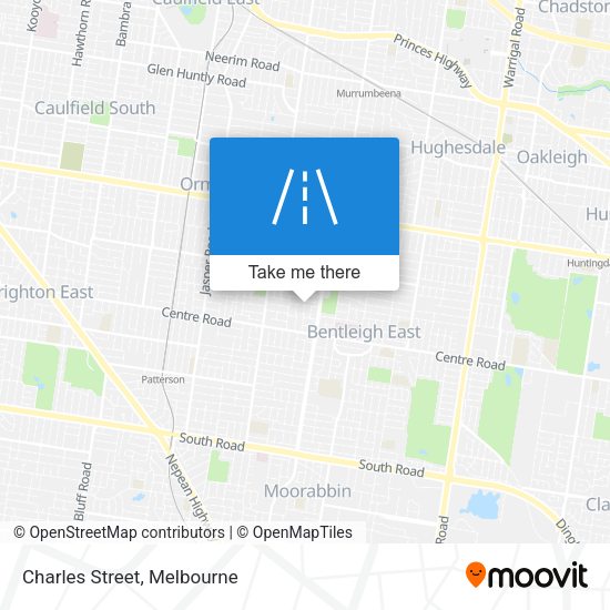 Charles Street map