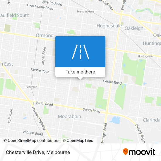Chesterville Drive map