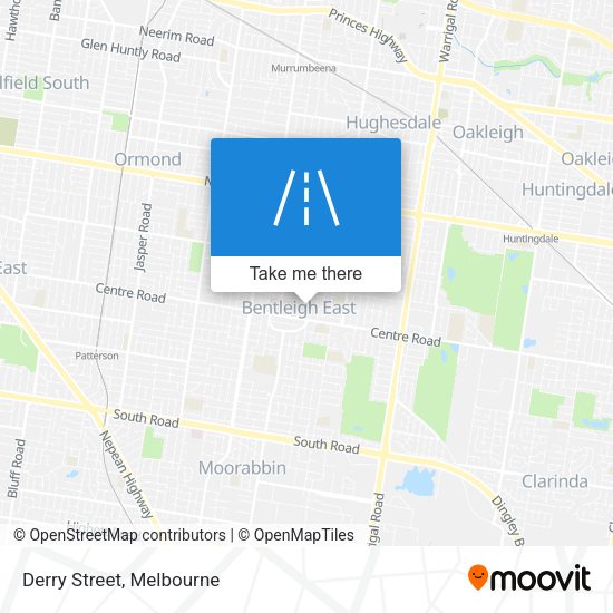 Derry Street map