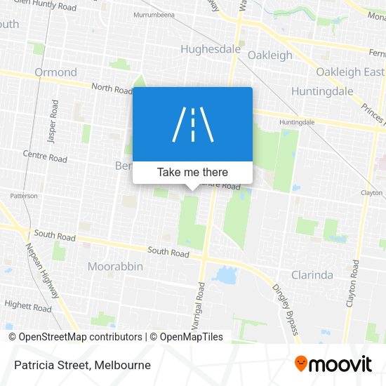 Patricia Street map
