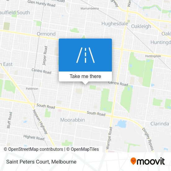 Saint Peters Court map