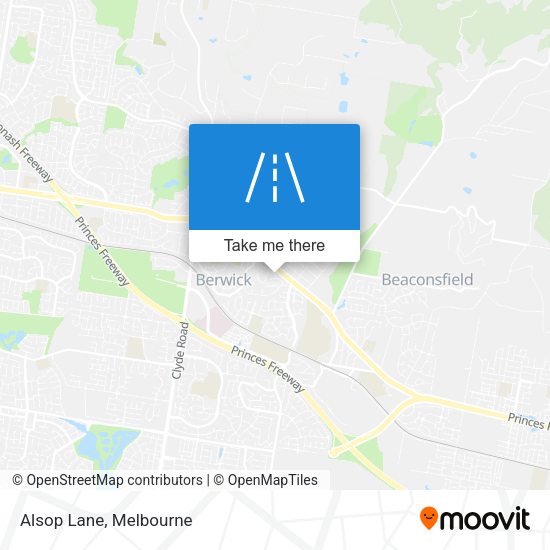 Alsop Lane map