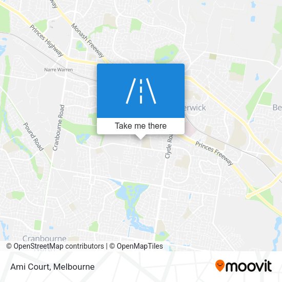 Ami Court map