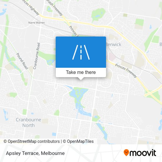 Apsley Terrace map