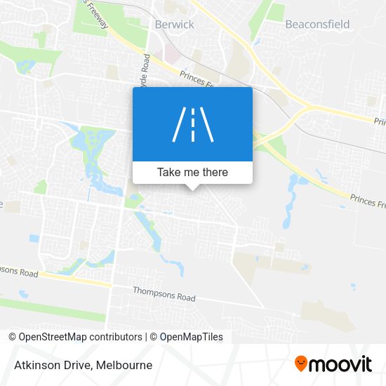 Atkinson Drive map