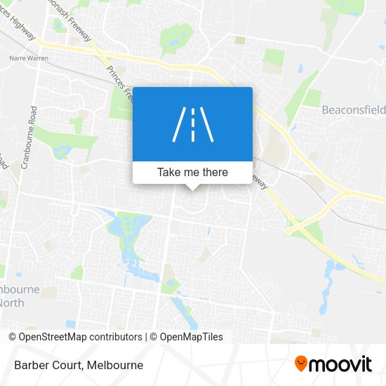 Barber Court map