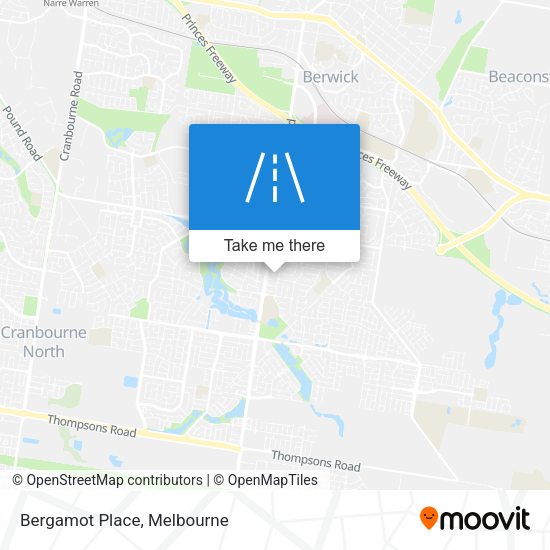 Bergamot Place map