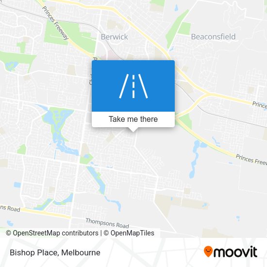 Bishop Place map