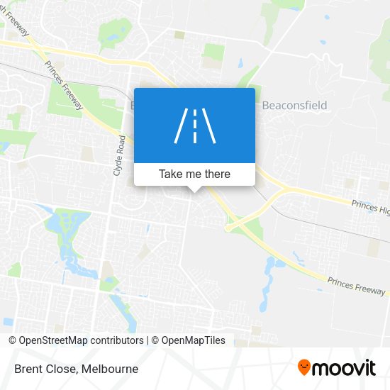 Brent Close map