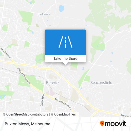 Buxton Mews map