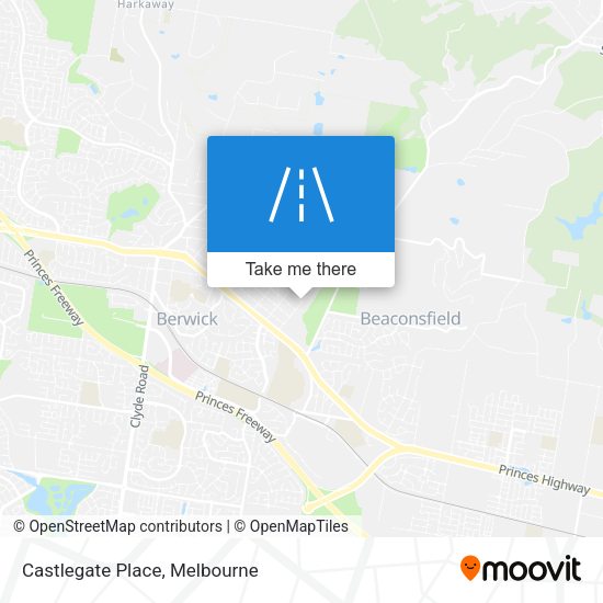 Castlegate Place map