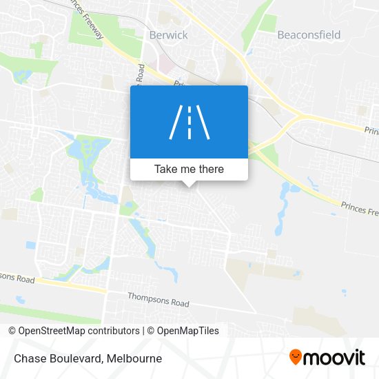 Chase Boulevard map